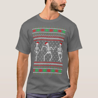Funny Dancing Skeletons Ugly Christmas Sweater