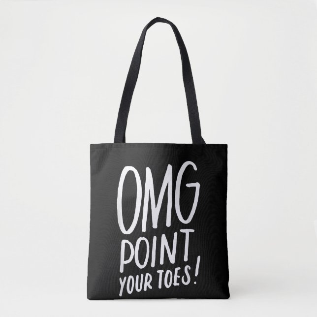 Funny Dancing Tote Bag (Front)