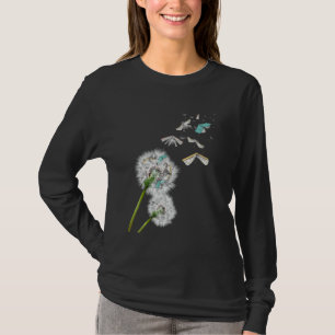 Funny Dandelion Books Gift For Reading Lover Women T-Shirt