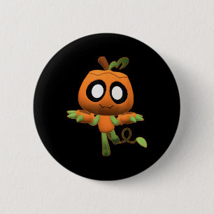 Funny Dandy's Halloween Gamer World Spooky Gourdy 6 Cm Round Badge