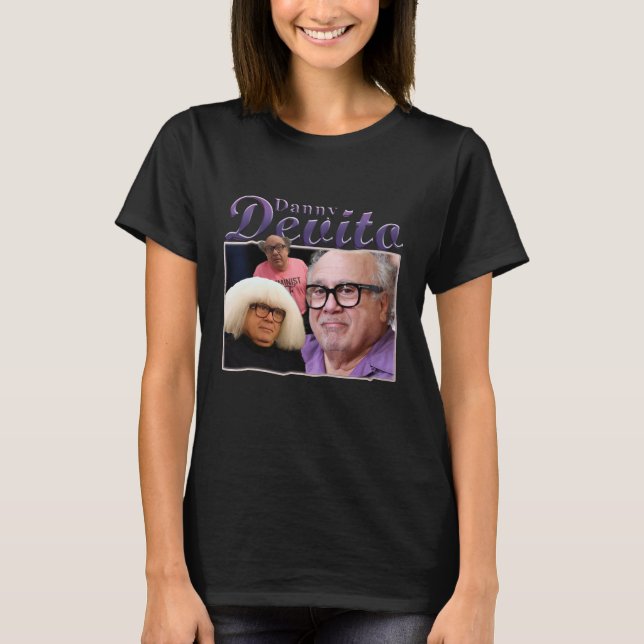 Funny Danny DeVito Retro  T-Shirt (Front)