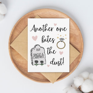 Funny Dark Humour Congrats on Your Engagement Card