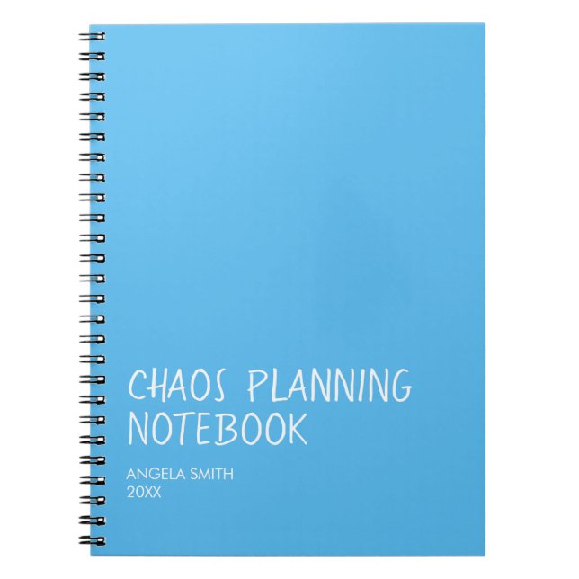 Funny Dark Humour Journal, Sarcastic Notebook, Off Notebook (Front)