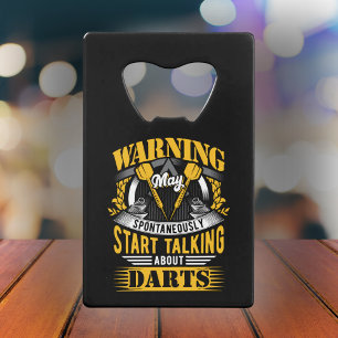 Funny Dart Warning