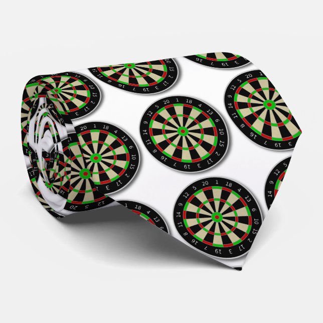Funny dartboard game. tie (Rolled)