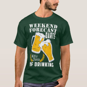 Funny darts beer saying darts motif dart player gi T-Shirt