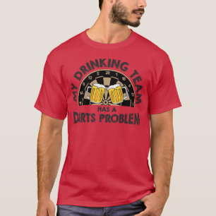 Funny darts beer saying darts motif dart player gi T-Shirt