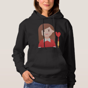 Funny darts for darts players Pally 20 darts Dar 1 Hoodie