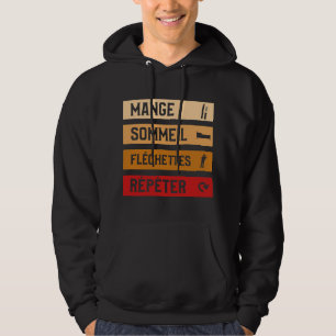 Funny Darts Gift Idea for Darts Player Hoodie