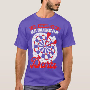 Funny Darts Grandma Grandmother Gift  T-Shirt