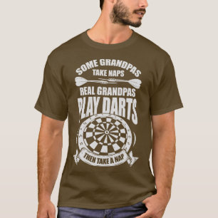 Funny Darts Grandpa Grandfather Gift  T-Shirt