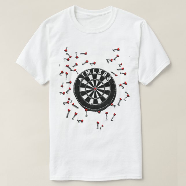Funny Darts T-Shirt (Design Front)