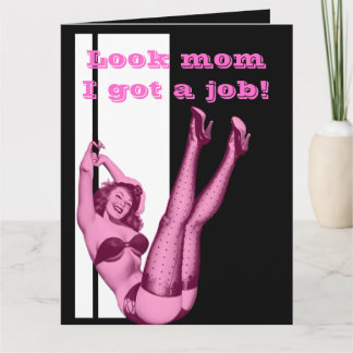 Funny daughters mothers day card
