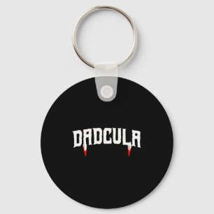 Funny Daula Halloween Dad Mens Costume Vamre Fangs Key Ring
