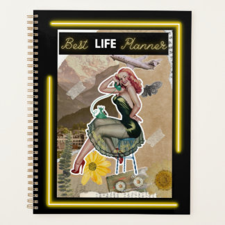 Funny Day Planner/Journal For Women Retro-Best Lif Planner