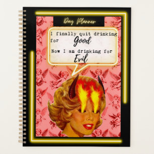 Funny Day Planner/Journal For Women Sassy-Evil Planner