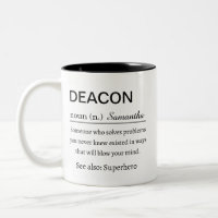 Funny Deacon Definition Personalised