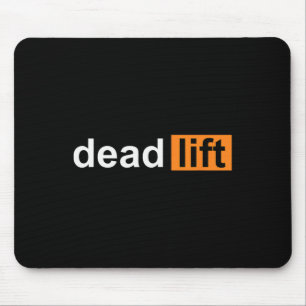 Funny Deadlift Powerlifting Bodybuilding Gym Sport Mouse Mat