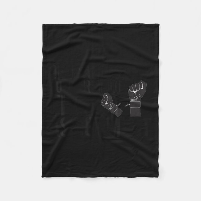 Funny Dear Ancestors I Understood The Ignment June Fleece Blanket (Front)