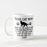 funny Dear Cat mum photo collage and cat's name Coffee Mug<br><div class="desc">The perfect gift for any special occasion, </div>