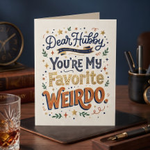 Funny Dear Hubby | Husband's Birthday
