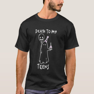Funny Death To My Teens R.I.P Turning Twenties 20t T-Shirt