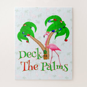 Funny Deck The Palms Jigsaw Puzzle