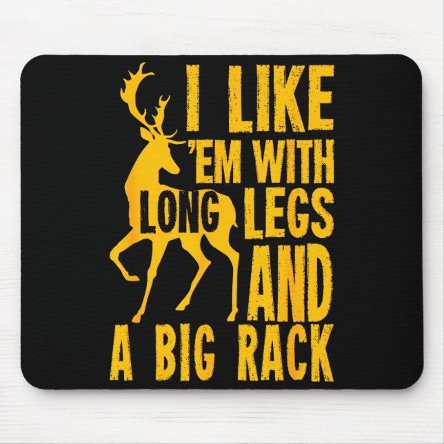 Funny Deer Hunting Quote Gift For Hunters  Mouse Mat (Front)