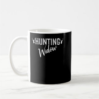 Funny Deer Hunting Shirts For Women Hunting Widow Coffee Mug