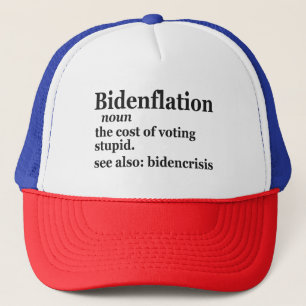 Funny Definition BidenFlation Politics American Trucker Hat