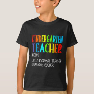Funny Definition For Kindergarten Teacher Back To T-Shirt