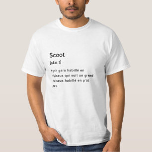 Funny definition of the word scooter. T-Shirt