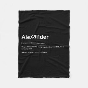 Funny Definition Quote For The Name Ander _ Fleece Blanket