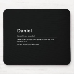 Funny Definition Quote For The Name Daniel _  Mouse Mat