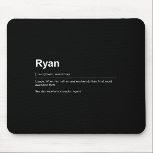 Funny Definition Quote For The Name Ryan _  Mouse Mat