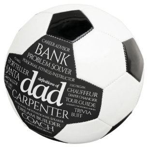 Funny Definitions of Dad Job Career Tag Cloud Football