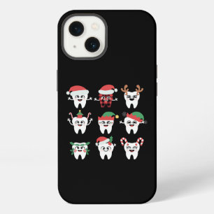 Funny Dental Christmas Teeth Cute Xmas Dentist iPhone 13 Case