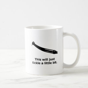 funny dental dry humour coffee mug