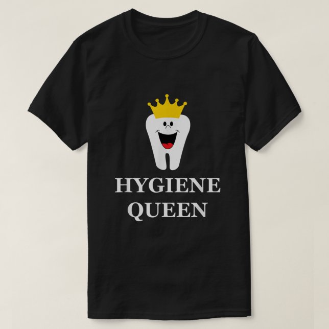 Funny Dental Hygienist RDH DH DA Gift Women  Hygie T-Shirt (Design Front)