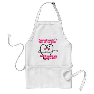 Funny Dental Hygienist Standard Apron