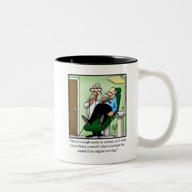 Funny Dental/Medical Humour Mug (Right)