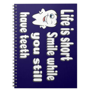 Funny Dental Quote Notebook