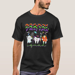 Funny Dental Squad Costume Trick Or Teeth Denstist T-Shirt