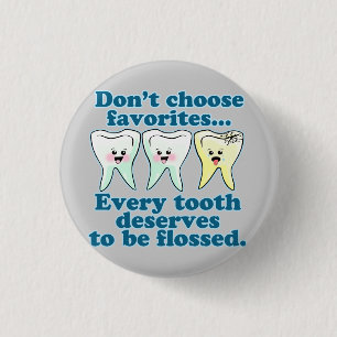 Funny Dentist 3 Cm Round Badge