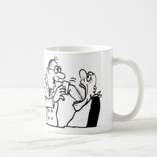 Funny Dentist Cartoon Mug