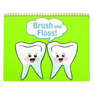 Funny Dentist Dental Hygienist Calendar