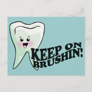 Funny Dentist Dental Hygienist Postcard