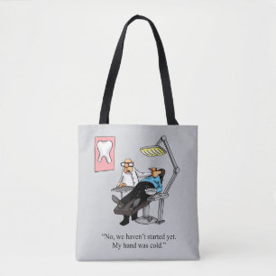 Funny Dentist Humour Tote Bag Gift