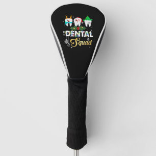 Funny Dentist Hygienist Christmas Dental Squad Golf Head Cover