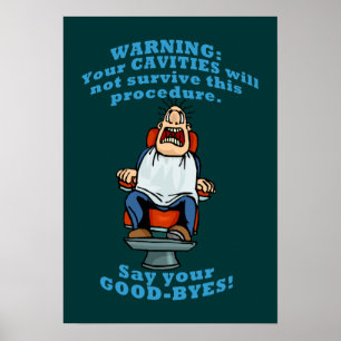 Funny Dentist Office Wall Art